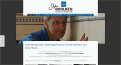 Desktop Screenshot of fliesen-bohlken.de
